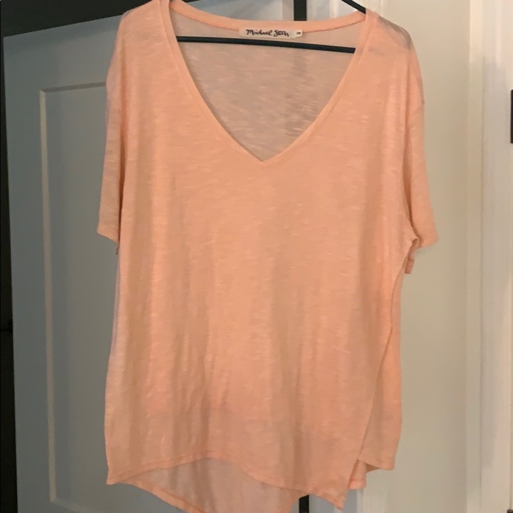 Michael Stars orange shirt